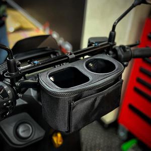 오토바이 크로스바 컵홀더 물병거치대 음료거치대 가방 수납 보관 스쿠터