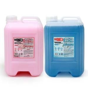 이엠하우스 버블애 액체세제 14L + 섬유유연제 14L 대용량세트