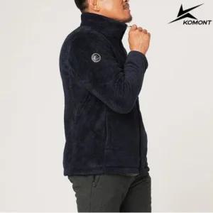 [코몽트] 남녀공용  쉘파 하이넥 후리스 자켓_네이비