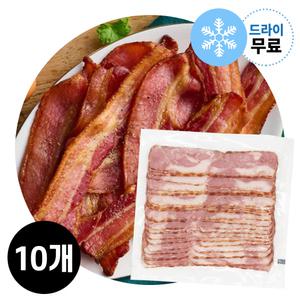 지케이푸드 S 전지베이컨 500gx10개 대용량 베이컨 파스타 피자 재료 햄버거 샌드위치