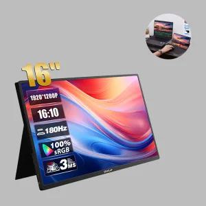 제우스랩 휴대용 모니터 IPS패널 P16Plus 포터블 모니터 40.6cm(16인치)