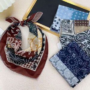 [제이큐]여성 패턴 쁘띠 면 사각 스카프 봄 가을 X ( 2매입 )