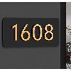 아파트 현관문 번호판 사무실 문패 방호수 숫자판 무지