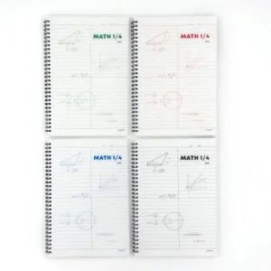 꿈드림22 위드나 PP 4분할 수학노트 B5 50매 80-0079