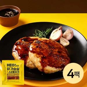 [허닭] PICK 소스 스테이크 데리야끼맛 4팩