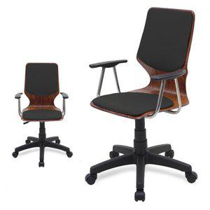 [체어포커스] 하이팩 CF-606B(대) 원목 학생 공부 학교 학원 강의실 독서 도서관 책상 회전 의자