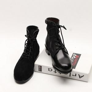 트리플탑 ths 쟈크  가죽 반목워커/남성워카/세무워커/군화워카