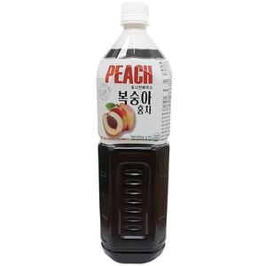 복숭아홍차아이스티 복숭아홍차엑기스 복숭아홍차에이드 아이스티 복숭아홍차원액 1500ml 복숭아홍차액기스