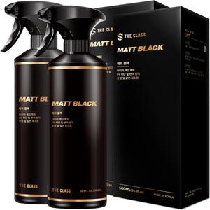 더클래스 매트블랙 자동차 타이어 광택제 500ml 2개