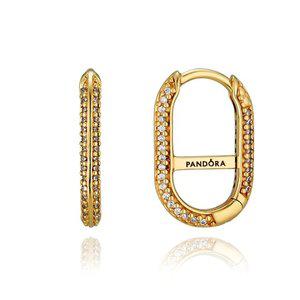 판도라 귀걸이 ME 미 파베 링크 옐로우 싱글269682C01