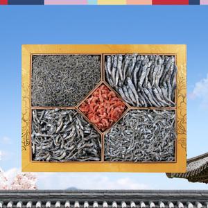 해조식품 꽃새우 멸치 마음드림 혼합 명절선물세트