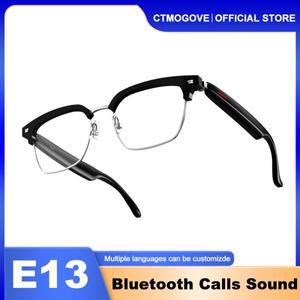 남녀공용 자동 조절 스마트 블루투스 안경 블루 라이트 방지 방수 안경 E13