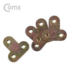 Coms 평철(T자) 4pcs 40x16(mm) 나사못 포함 (WFFOWBI)