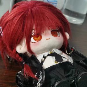 20cm 솜인형 마키마 전기톱 선물 장난감 인형 드레스 빨간 업 남자 머리