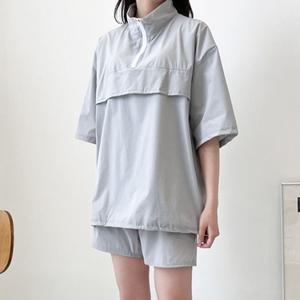 아노락 여성 트레이닝세트 여자 반팔 반바지 츄리닝