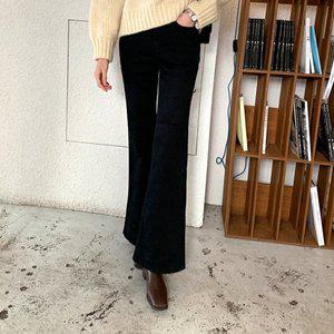 [미아마스빈]더스네 기모 부츠컷 팬츠