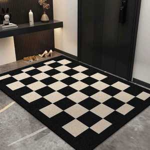 바둑판 현관매트 와이어 매트 먼지제거 미끄럼 방지 절단 가능