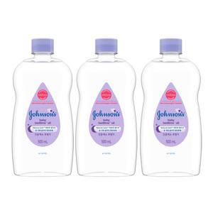 존슨즈 베이비  베드타임 오일 500ml X3개