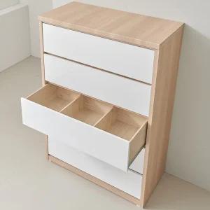 홈즈 1000 5단 칸막이형 광폭 대형 서랍장 HHW068