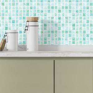 [JHM52P55_51AA]다용도 50cmX2.5m 타일 에메랄드/벽지