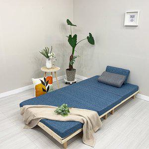 [슬릭스] 허리에 좋은 1인용 3단 접이식 매트리스 싱글 단체