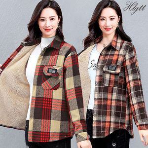 [헬리꽁땡]안감털체크셔츠재킷2종