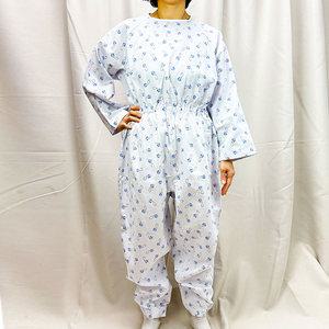 국산 남녀공용 블루꽃무늬 치매우주복 병원 환자복 요양원 치매복