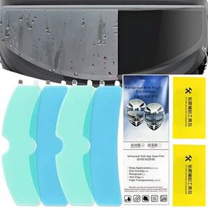 범용 오토바이 헬멧 투명 패치 필름, 김서림 방지 및 레인 나노 코팅 스티커 모토크로스 헬멧, 신제품
