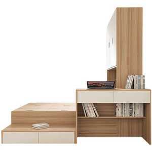 조립식 일체형 학생 책상 침대세트 공간분리 다다미