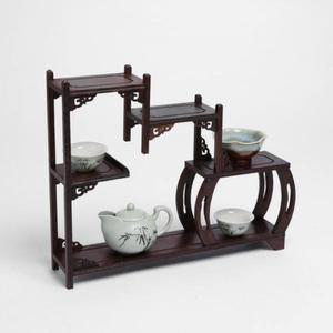 미니선반 아트피플-F06상림 찻잔 장식장 원목 다관