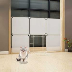 고양이방묘문 베란다 팻도어 안전 강아지 출입문 칸막이
