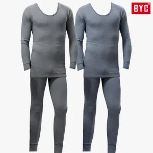 [BYC]BYC 할아버지내복 도톰한 에어메리 남자내의세트 편한 겨울 보온내의