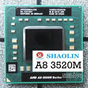 AMD A8-Series A8-3520M A8 3520M 1.6 GHz 쿼드 코어 스레드 CPU 프로세서 AM3520DDX43GX 소켓 FS1