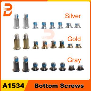 실버 골든 그레이 하단 케이스 나사 세트 호환 맥북 프로 레티나 12 인치 A1534 2015 2016 2017 년용