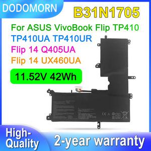 B31N1705 노트북 배터리 ASUS 비보북 Flip TP410 TP410U TP410UA TP410UR TP410UF Q405UA UX460UA 11.52V
