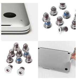 호환 맥북 프로 레티나 나사 세트 하단 케이스 10개 A1425 A1502 A1398 2012-201