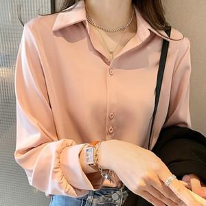 상의 쉬폰 베이직 데이트룩 오피스룩 기본템 여성 셔츠 하객룩 블라우스