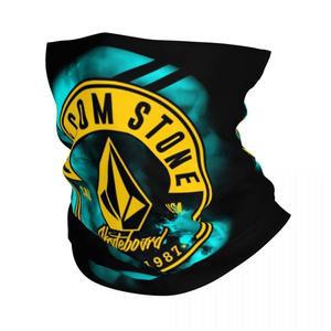 맞춤형 V-volcom 반다나 겨울 목 워머 남성용 방풍 랩 페이스 스카프 스키 각반 머리띠