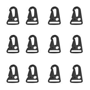 아연 합금 이글 마우스 버클 후크 벨트 카라비너 스트랩 야외 행잉 클라이밍  12 개