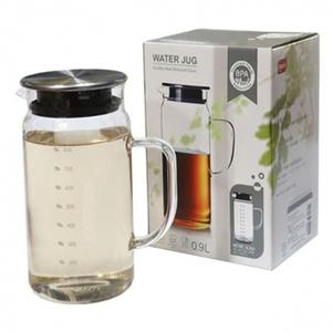 물통 물병 900ml 유리 보틀 냉장고 물병 마린 가정