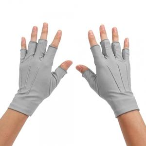 여성 반장갑 자전거 스포츠 편한착용 그레이 헬스장갑