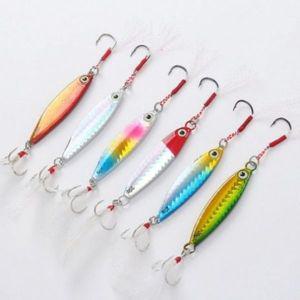 [알티피아]깃털 인기 낚시 스커트 메탈지그 감성 6p세트