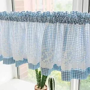 [셀러허브 패션][JHQS7KCH_4B]바란스커튼 가림막커튼 창문커튼 주방커튼