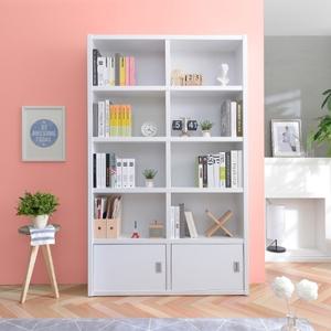 텐스페이스 솔리드 1200 5단 도어수납 튼튼책장 SO28(수도권무배)