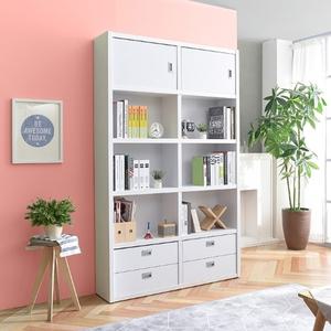 텐스페이스 솔리드 1200 5단 콤비 튼튼책장 SO30(수도권무배)