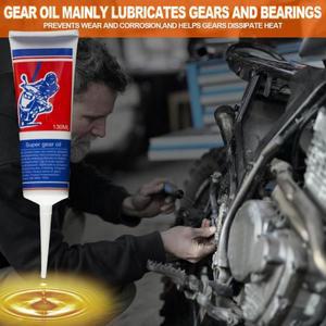 바이크 오토바이 변속기 오일 기어 윤활유 및 자동차용 다용도 마찰 감소 방지 130ml