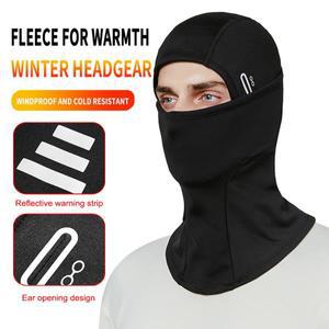 겨울 사이클링  헤드기어 기모 발라클라바 헬멧 라이너 방풍 방한 마스크 스키
