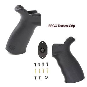 ERGO 타입 전동건 모터그립 에르고 제로앵글 수직그립 핸드건손잡이 M4/M16 AEG 라이플 피스톨 서바이벌 악세사리 밀리터리용품