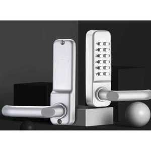 수동 기계식 도어락 자물쇠 방수 창고 펜스 도어록 불독 현관 번호키