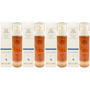 맥스클리닉 골드 캐비어 오일폼110g x4개 c4